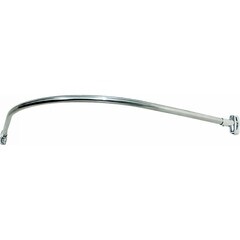 Карниз Дуга асим. нерж/ хром. Lux plus 170*110 П2 АС170-110 П2