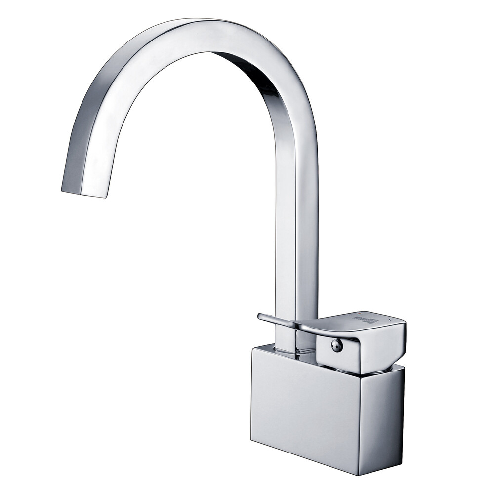 Изображение товара Смеситель для кухни WasserKraft Aller с высоким изливом, хром, однорычажный
