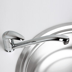 Смеситель для кухни WasserKraft Isen хром однорычажный (2607) - фото 2