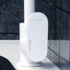 Смеситель для кухни WasserKraft Mindel белый с высоким изливом однорычажный (8507) - фото 2