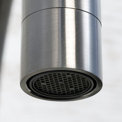 Смеситель для кухни WasserKraft Wiese графит с высоким изливом однорычажный (8407) - фото 2