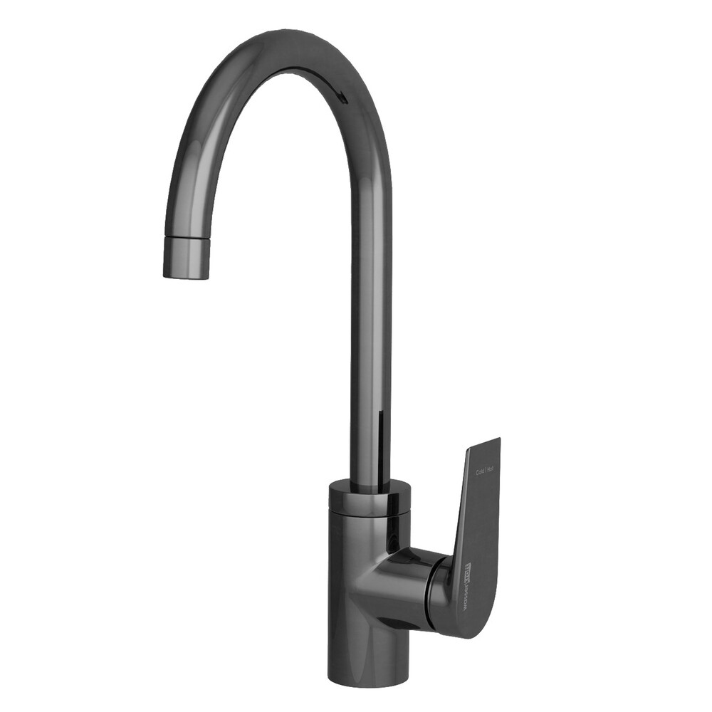Изображение товара Смеситель для кухни WasserKraft Wiese графит с высоким изливом, однорычажный