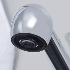 Смеситель для кухни WasserKraft хром с вытяжной лейкой однорычажный (6365) - фото 2