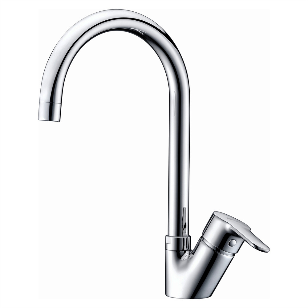 Изображение товара Смеситель для кухни WasserKraft Ruhr хром с высоким изливом, однорычажный