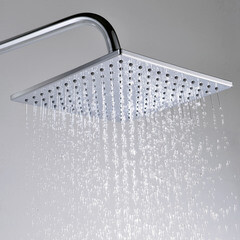 Душевая система WasserKraft с верхним душем с лейкой с изливом хром (A17701) - фото 3