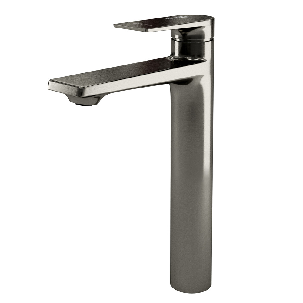 Смеситель для раковины высокий WasserKraft Wiese однорычажный графит (8403H)