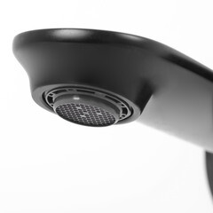 Смеситель для раковины встраиваемый WasserKraft Elbe однорычажный со скрытой частью в комплекте черный (7430) - фото 4