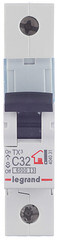 Автоматический выключатель модульный Legrand TX3 1P 32А тип C 6 кА 230/400 В (404031) - фото 6