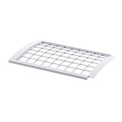 Решетка желоба Технониколь ПВХ защитная 0,6 м белый