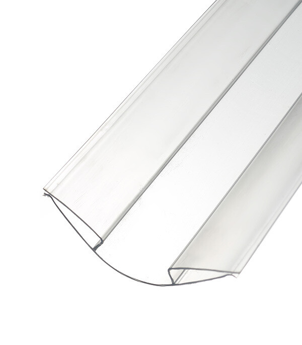 Изображение товара Профиль коньковый для поликарбоната 4-6 мм 6 м ПЛАСТИК-АЛЬЯНС