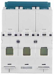 Автоматический выключатель модульный Dekraft BA-101 3P 25А тип C 4,5 кА 230/400 В (11080DEK) - фото 8