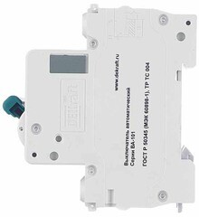 Автоматический выключатель модульный Dekraft BA-101 3P 32А тип C 4,5 кА 230/400 В (11081DEK) - фото 6