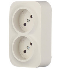 Розетка Legrand Quteo накладная слоновая кость (782261) - фото 4