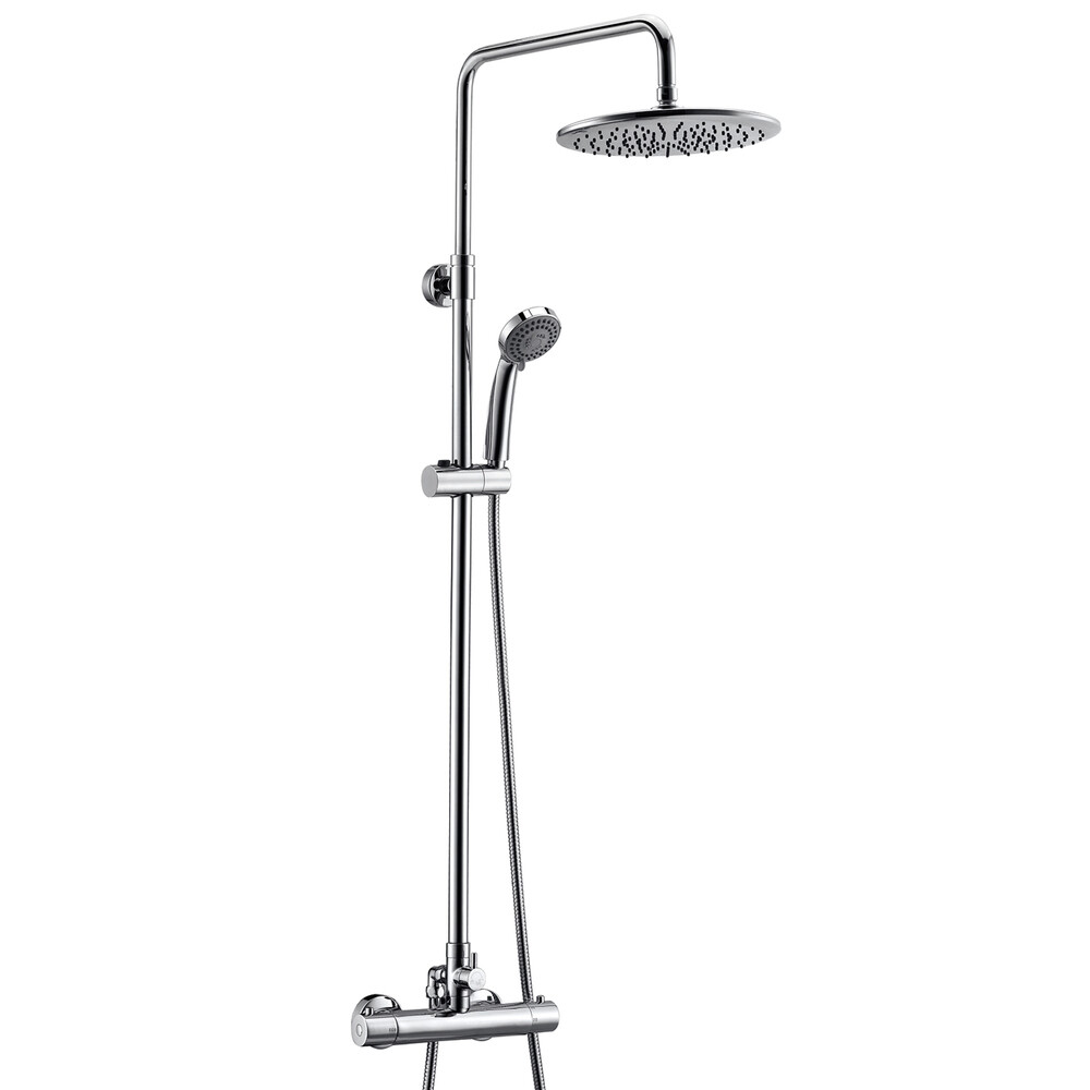 Изображение товара Душевая система WasserKraft A13302 с верхним душем, хром Изображение товара Душевая система WasserKraft A13302 с верхним душем, хром