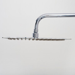 Душевая система WasserKraft с верхним душем с лейкой с изливом хром (A19901) - фото 4