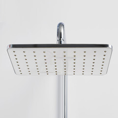 Душевая система WasserKraft Aller 1060White с верхним душем с лейкой с изливом хром (A11301) - фото 2