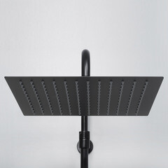 Душевая система WasserKraft Abens 2000 с верхним душем с лейкой с изливом черная (A29901) - фото 2