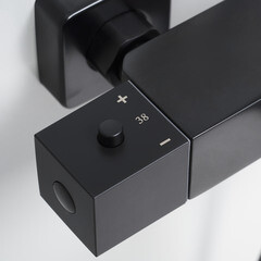 Душевая система WasserKraft Abens 2000 с верхним душем с лейкой с изливом черная (A29901) - фото 4