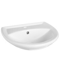 Раковина Sanita Аттика 55 см подвесная белая (ATC55SAWB01) - фото 1