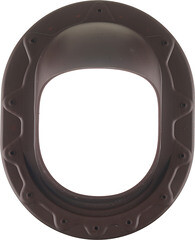 Проходной элемент Поливент для готовой кровли из гибкой черепицы коричневый RAL 8017 - фото 3