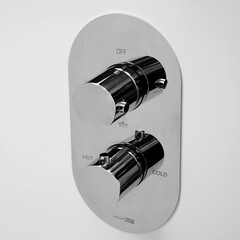 Смеситель термостатический для душа без излива WasserKraft Berkel 4800 с переключателем без лейки (4844) - фото 2