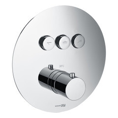 Смеситель термостатический для душа без излива WasserKraft Dinkel 5800 с переключателем без лейки (5844)