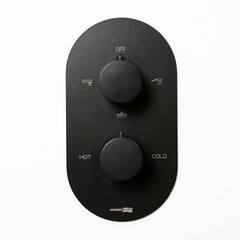 Смеситель термостатический для душа без излива WasserKraft Elbe 7400 с переключателем без лейки (7444) - фото 2