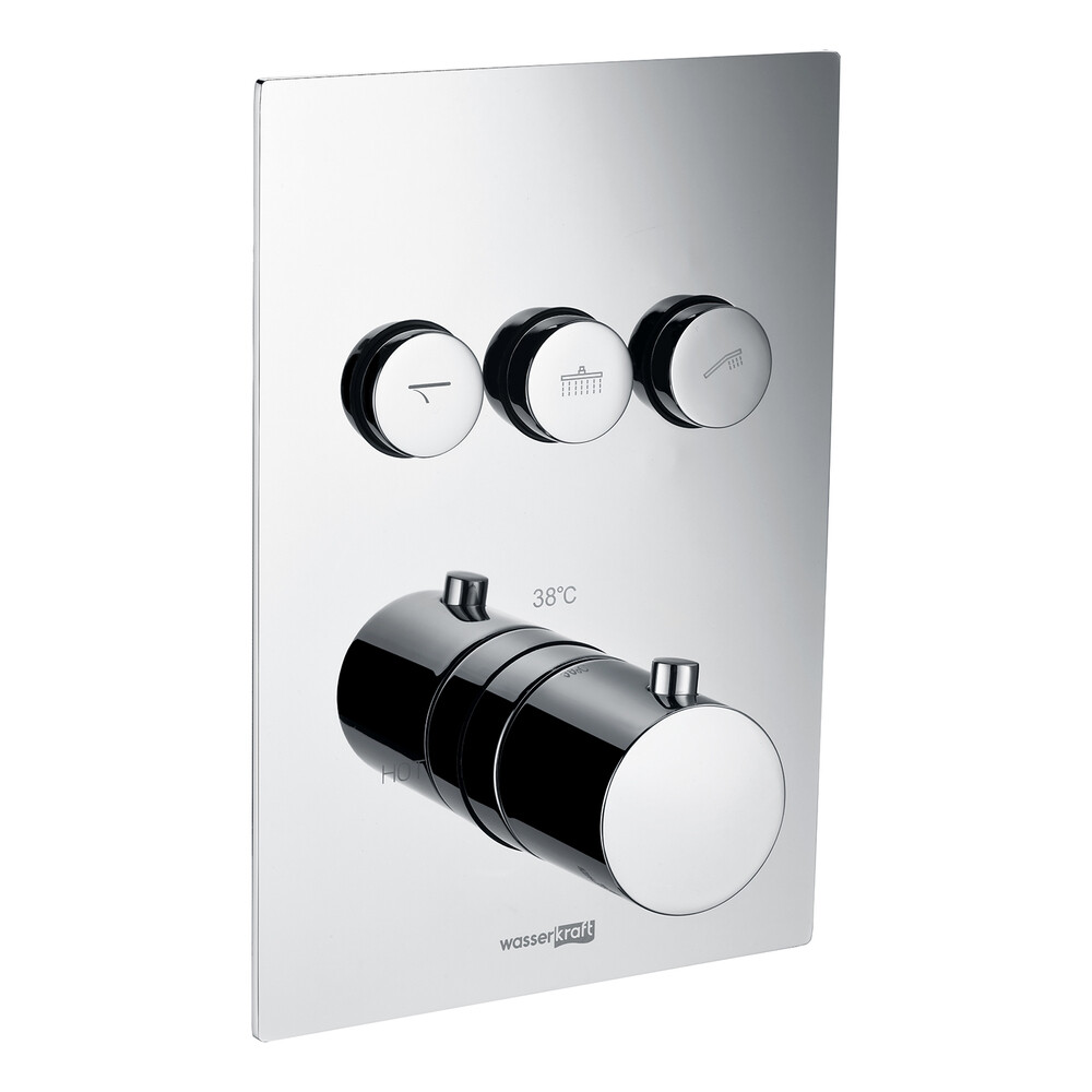 Изображение товара Смеситель WasserKraft Neime 1900 1944 термостатический встроенный