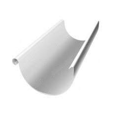 Желоб водосточный Grand Line металлический d150 мм 3 м белый RAL 9003