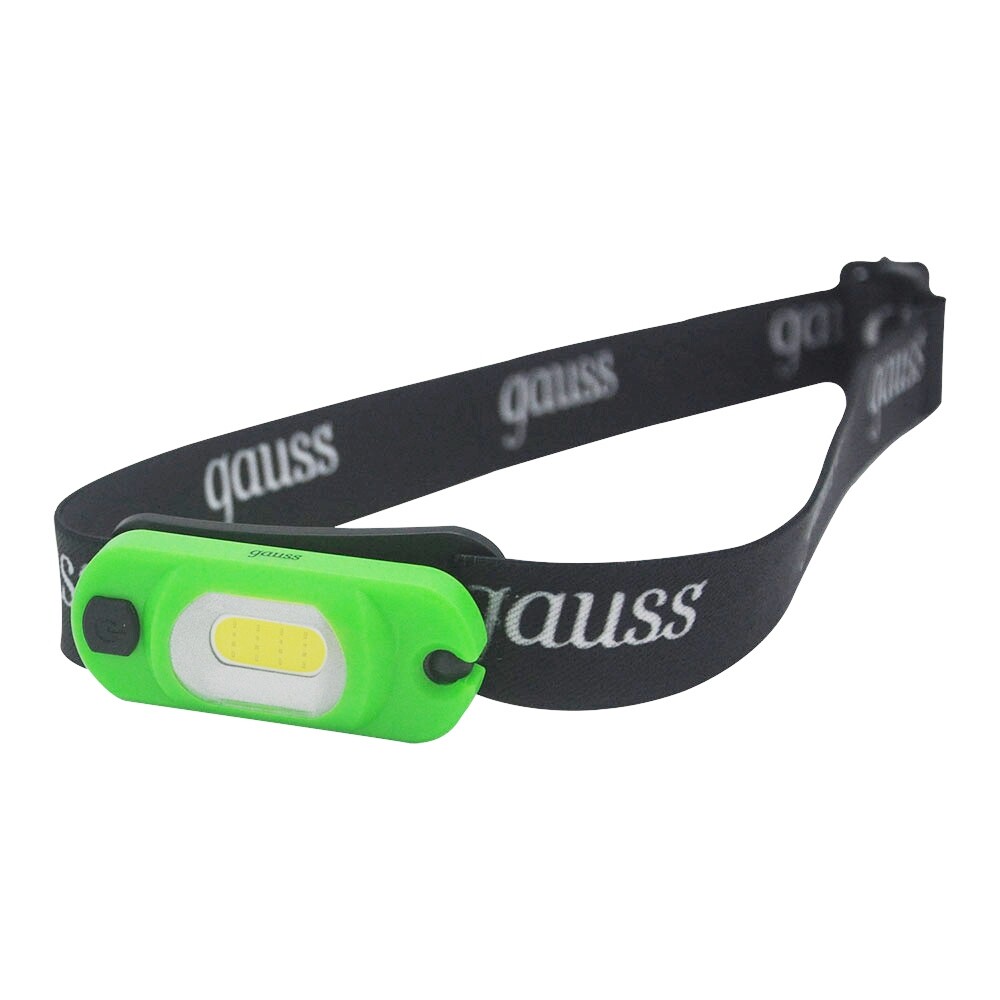Изображение товара Налобный светодиодный фонарь Gauss GF408 3 Вт аккумуляторный IP42
