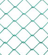 Сетка рабица с ПВХ покрытием 2х10 м ячейка 55х55 мм