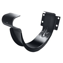 Кронштейн желоба короткий Оптима d125 мм мокрый асфальт RAL 7024