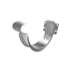 Кронштейн желоба короткий Оптима d125 мм белый RAL 9003