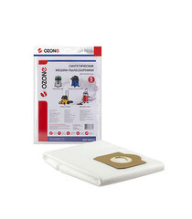 Изображение товара Мешок для пылесоса Ozone (MXT-3041/5) 25 л синтетическая ткань (5 шт.)