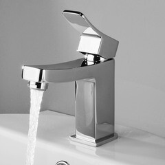 Смеситель для раковины WasserKraft Aller однорычажный хром (1064) - фото 2