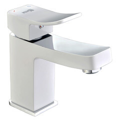 Смеситель для раковины WasserKraft Aller однорычажный белый (1063W)