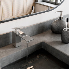 Смеситель для раковины WasserKraft Alme однорычажный хром (1503) - фото 3