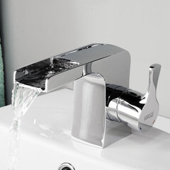 Смеситель для раковины WasserKraft Berkel однорычажный хром (4869) - фото 2