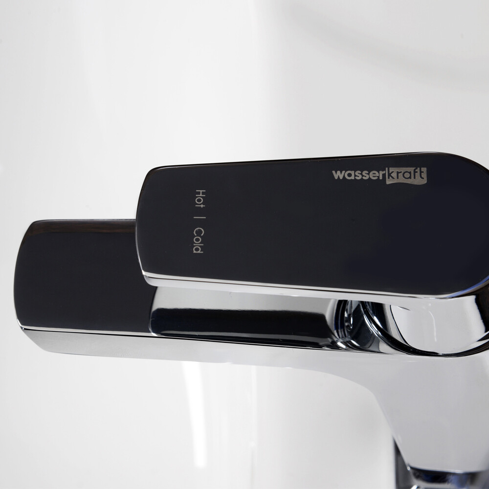 Изображение товара Смеситель WasserKraft Dill 6103 Однорычажный Хром Изображение товара Смеситель WasserKraft Dill 6103 Однорычажный Хром