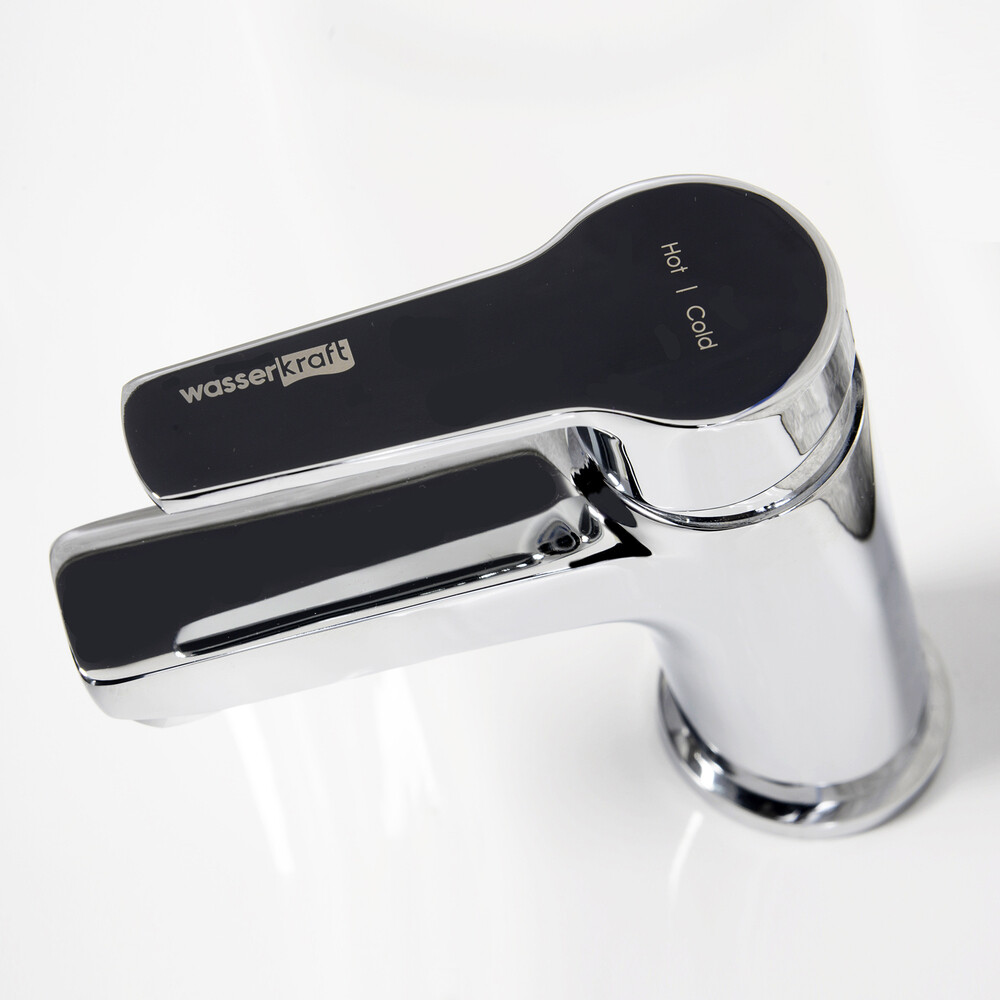Смеситель для раковины WasserKraft Rhin однорычажный хром (4403)