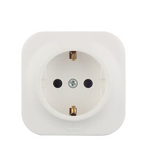 Розетка Legrand Quteo накладная белая (782211) - фото 1