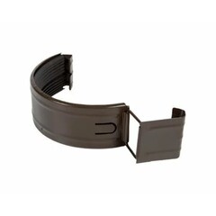 Соединение желоба с резиновым уплотнителем Аквасистем d150/100 мм RAL 8017 PuRAL матовый