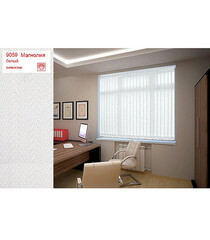 Ламели для вертикальных жалюзи 180 см Магнолия белые (5 шт.) - фото 2