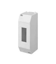 Щит распределительный навесной EKF PROxima КМПН 1/2 пластиковый IP20 130х50х65 мм 2 модуля белый