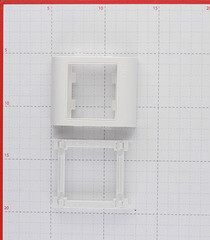 Рамка для кабель-канала 80х40/60 мм DKC Viva белая 2 модуля (10043) - фото 3