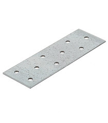 Пластина соединительная оцинкованная 120х40х2.0 мм - фото 2