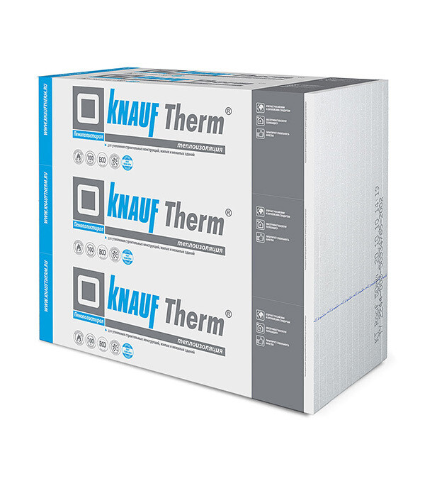 Изображение товара Пенополистирол Knauf Therm Дача 50х1000х1000 мм