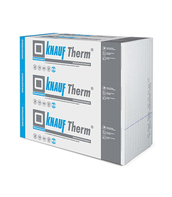 Изображение товара Пенополистирол Knauf Therm Стена Pro 100х1000х1000 мм