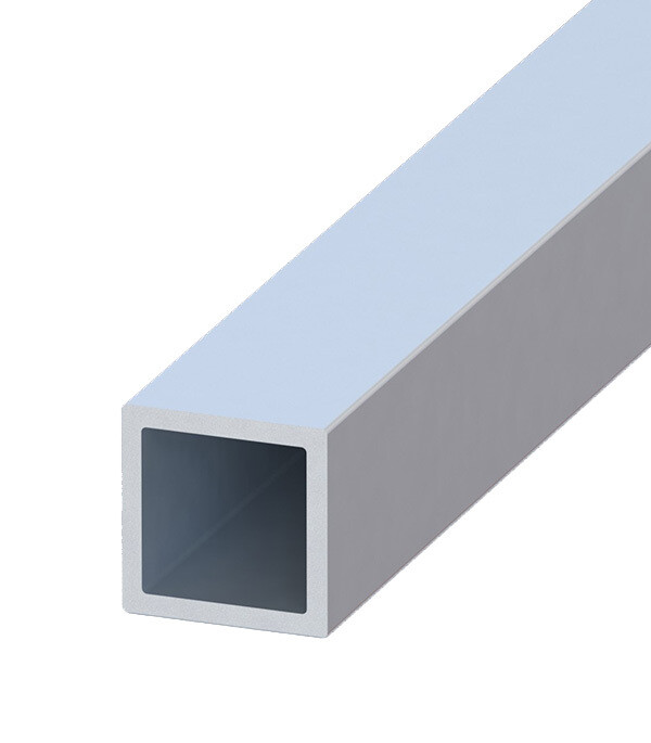 Изображение товара Трубка алюминиевая квадратная 40х40х1,5х1000 мм