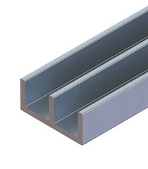 Изображение товара Профиль алюминиевый Ш-образный 1,2х15,6х6,8х1000 мм